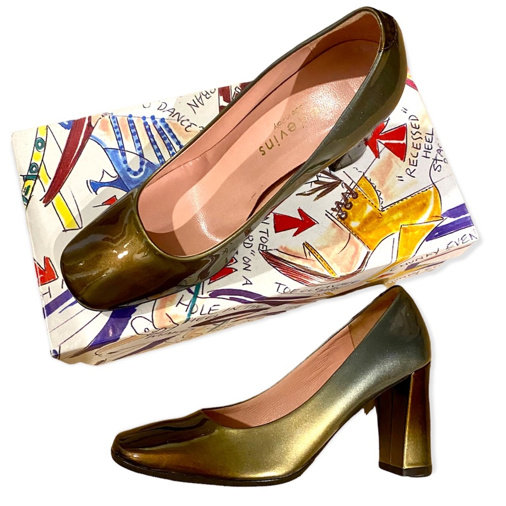 Reed Evins square toe Pumps